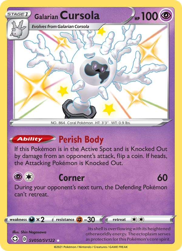 Galarian Cursola from Shining Fates