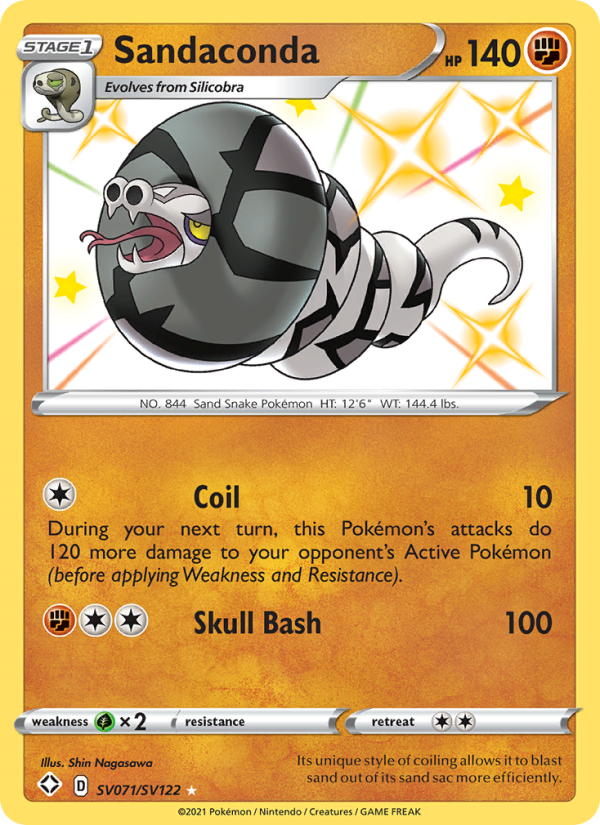 Sandaconda from Shining Fates