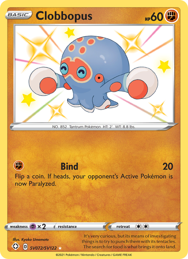 Clobbopus from Shining Fates