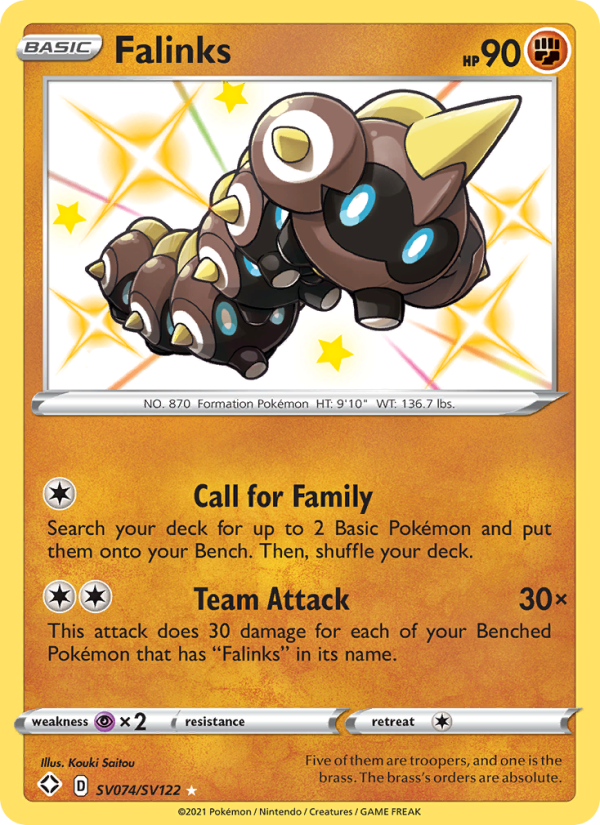 Falinks from Shining Fates
