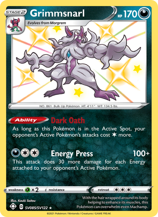 Grimmsnarl from Shining Fates