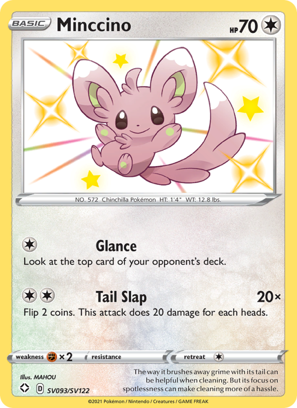 Minccino from Shining Fates