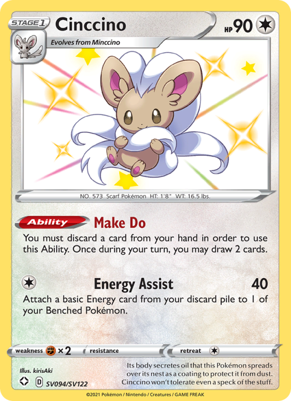 Cinccino from Shining Fates