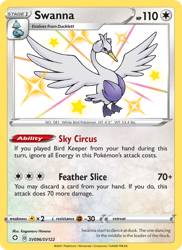 Swanna from Shining Fates