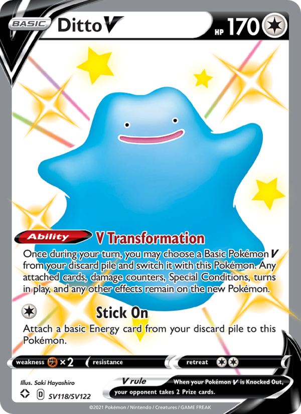 Ditto V from Shining Fates