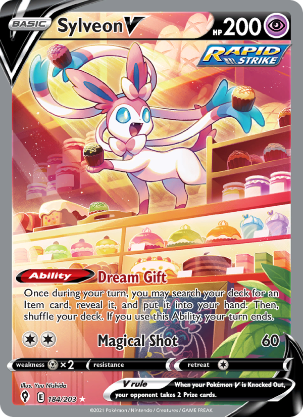 pokemon sword and shield evolving skies rare cards Espeon V - SWSH07: [ULTRA RARE] Perfect for collectors and enthusiasts. Top 10 Chase Cards in