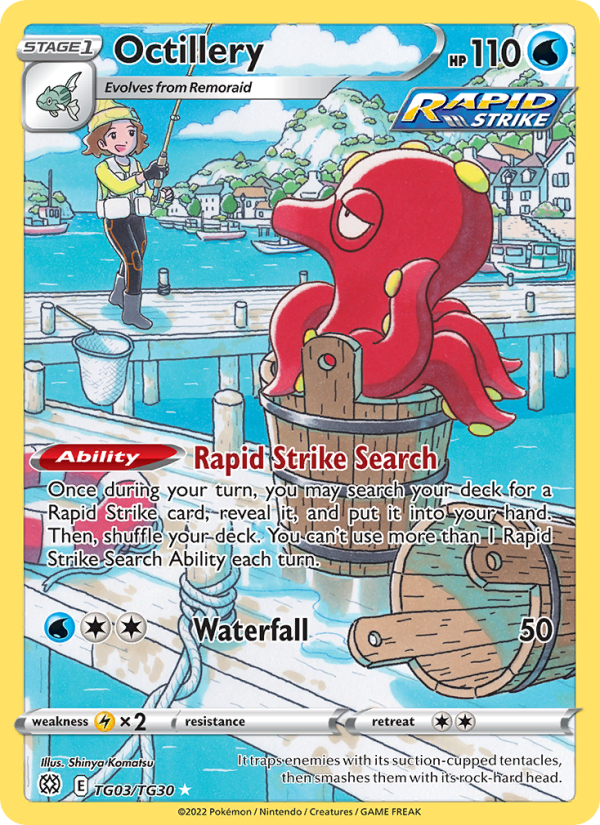 Octillery from Brilliant Stars