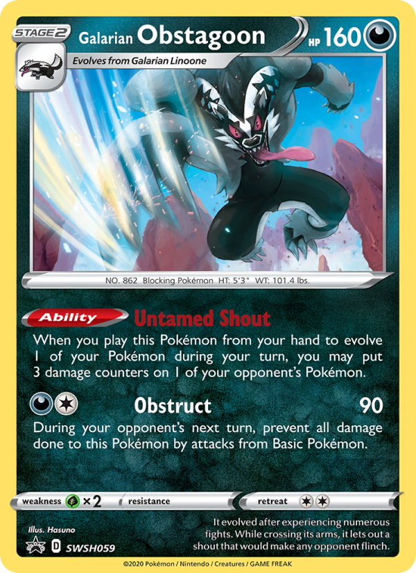 Obstagoon de Galar