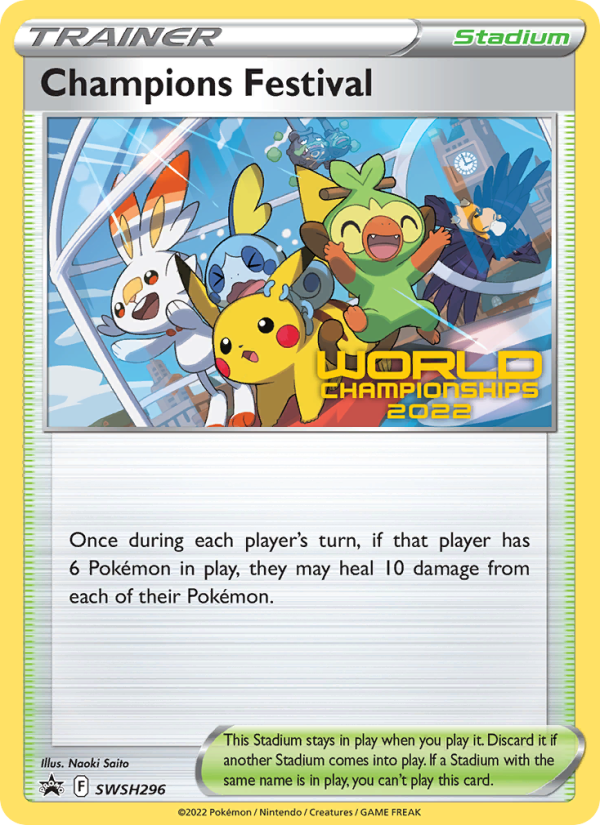 Champions Festival — Promo card from SWSH Black Star Promos
