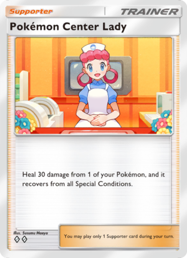 Pokémon Center Lady