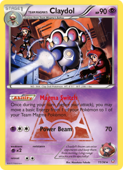 Claydol da Equipe Magma