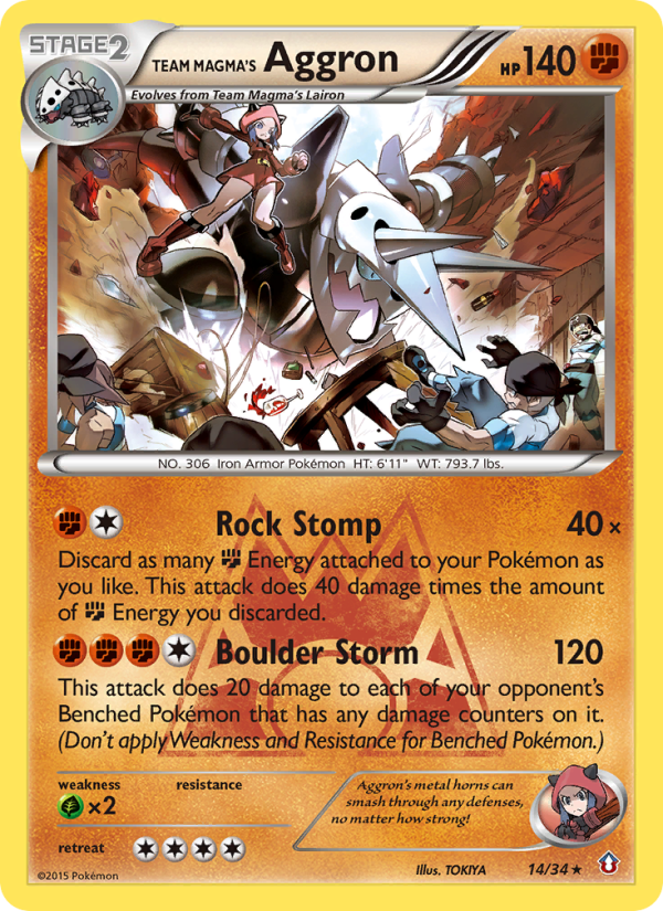 Aggron da Equipe Magma 