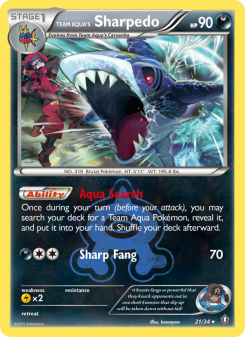 Sharpedo da Equipe Aqua