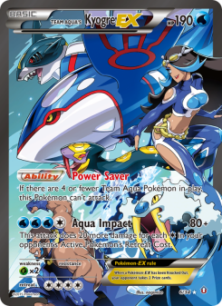 Kyogre-EX da Equipe Aqua