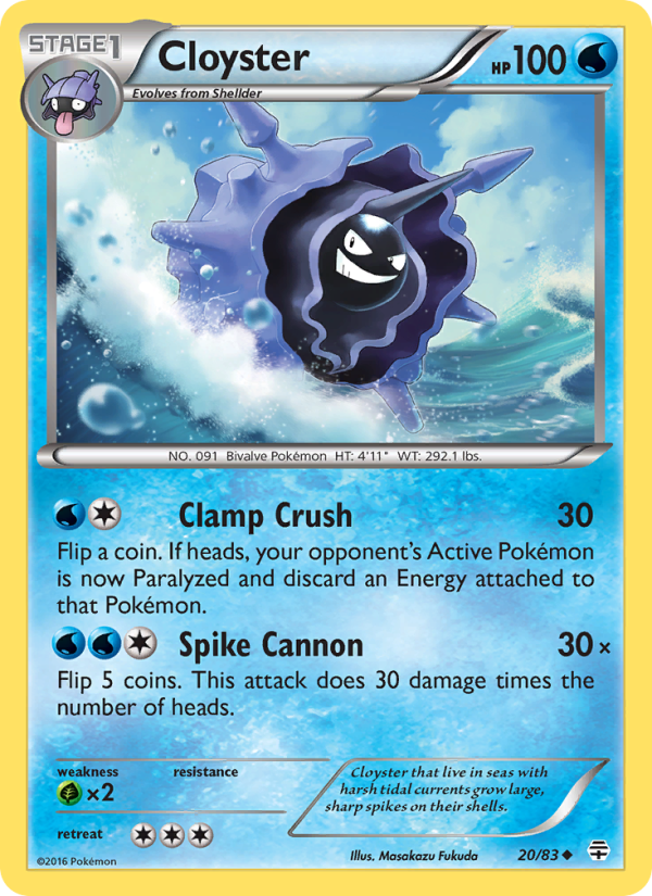 Cloyster from Gerações