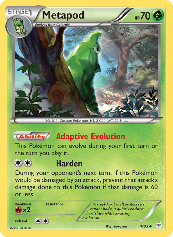 Metapod from Gerações