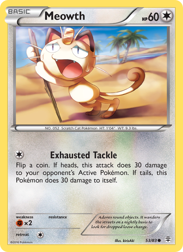 Meowth from Gerações
