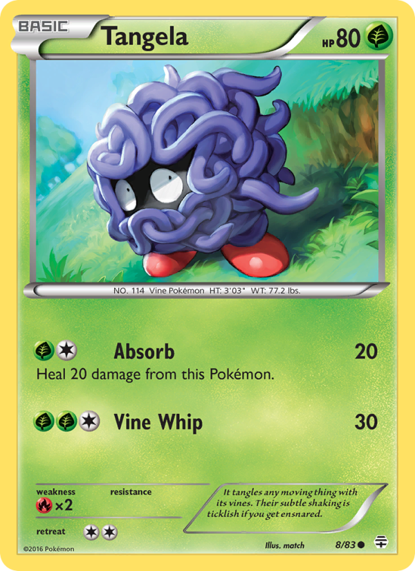 Tangela from Gerações
