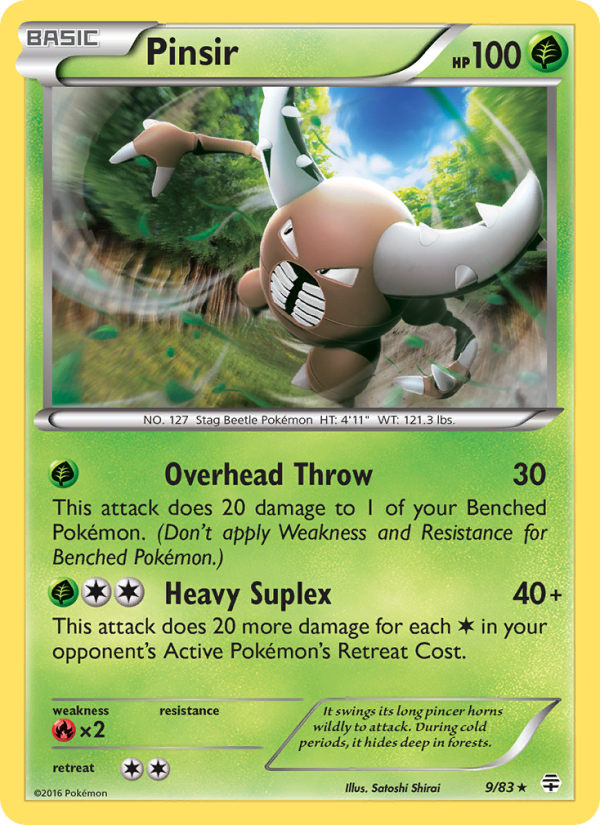 Pinsir from Generations