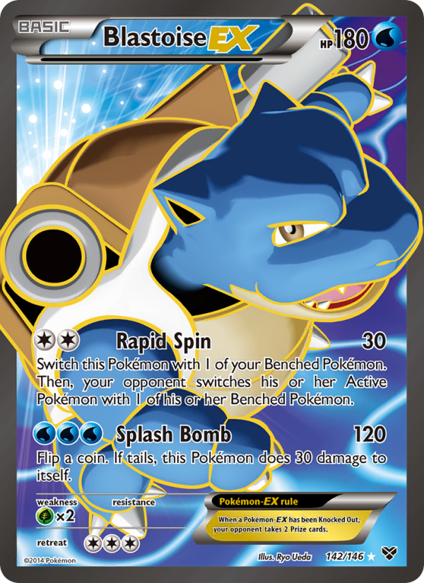 Blastoise EX — Ultra Rare card from XY
