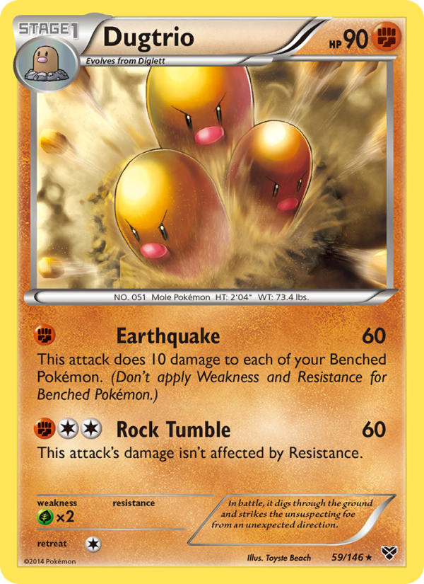 Dugtrio from XY