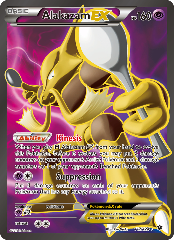 Alakazam EX — Ultra Rare card from Fates Collide