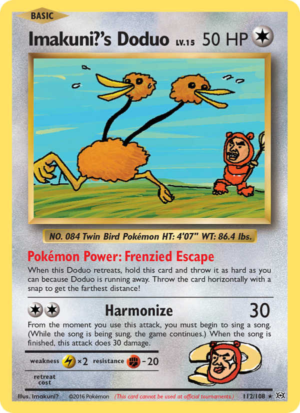 Doduo de Imakuni?