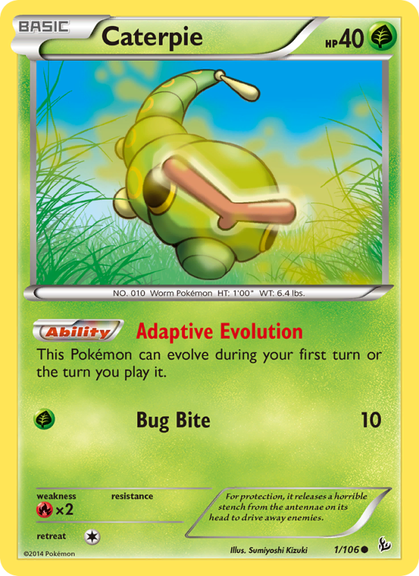 Caterpie from Flashfire