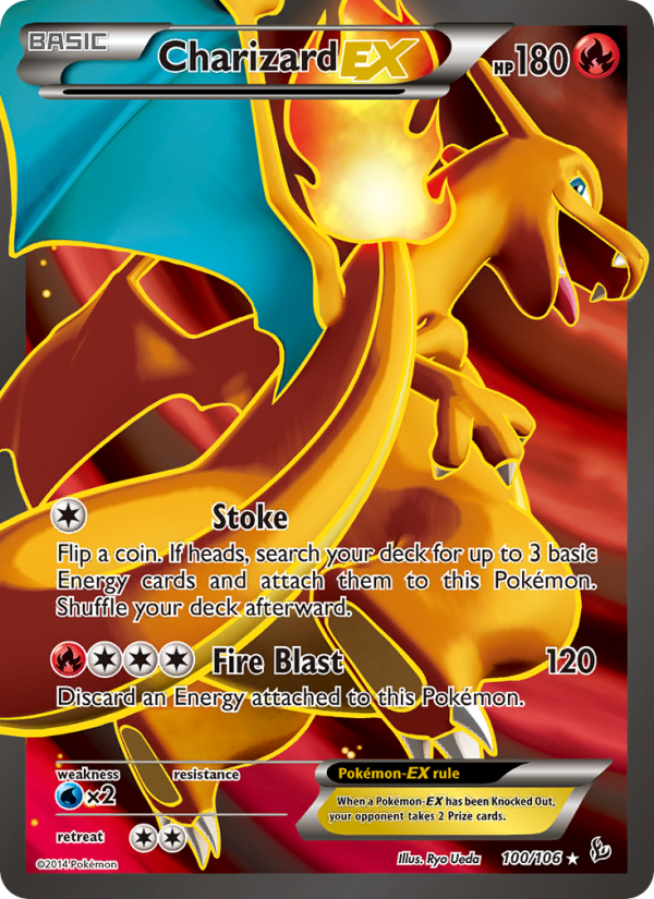 Charizard EX — Ultra Rare card from Flashfire