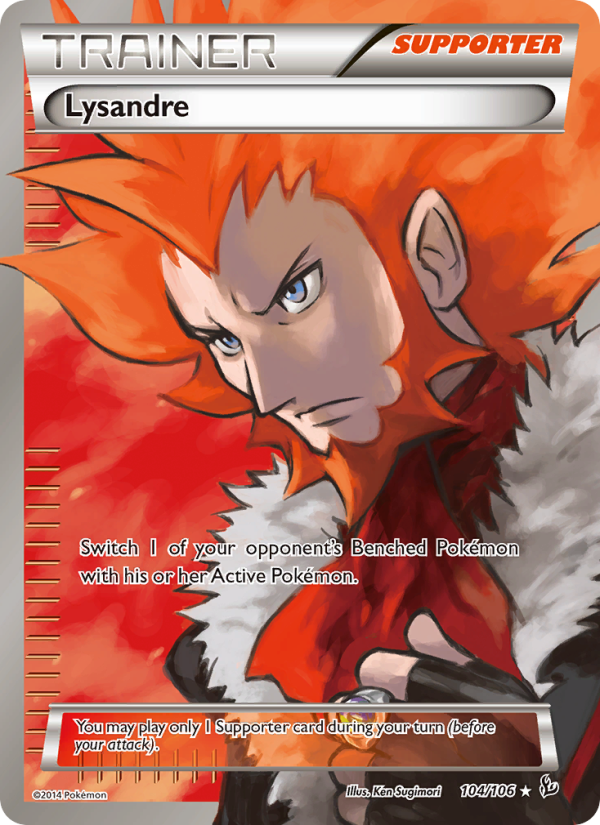Lysandre — Ultra Rare card from Flashfire