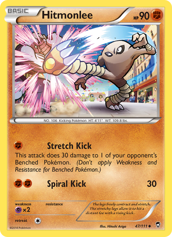 Hitmonlee from Furious Fists