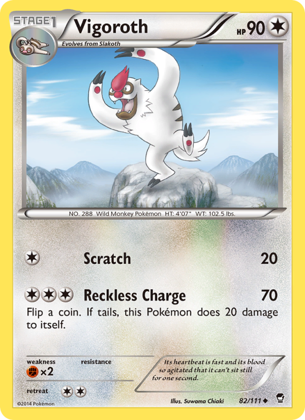 Vigoroth from Furious Fists