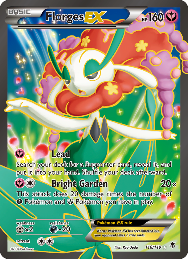 Florges EX — Ultra Rare card from Phantom Forces
