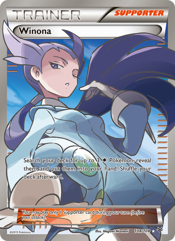 Winona — Ultra Rare card from Roaring Skies