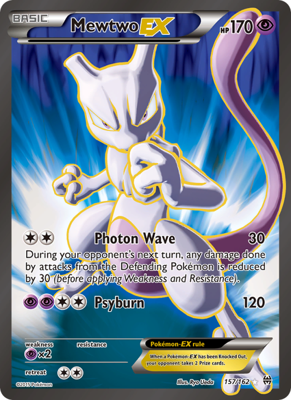 Mewtwo EX — Ultra Rare card from BREAKthrough