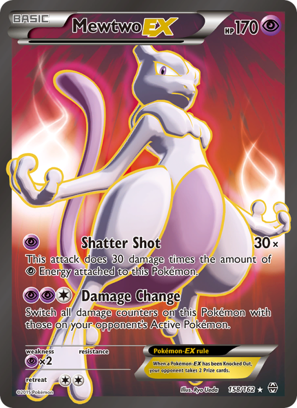 Mewtwo EX — Ultra Rare card from BREAKthrough