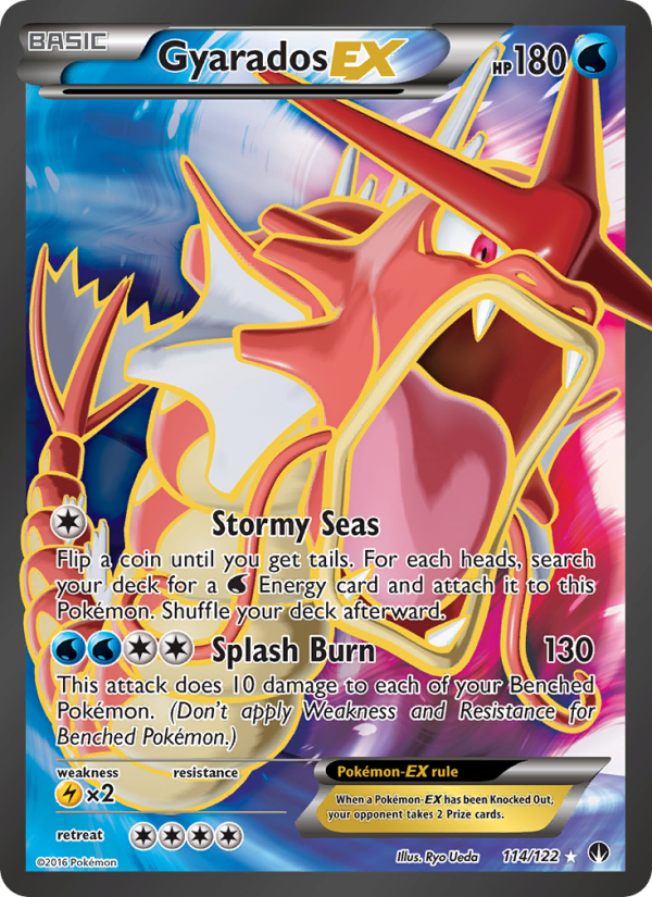 Gyarados EX — Ultra Rare card from BREAKpoint