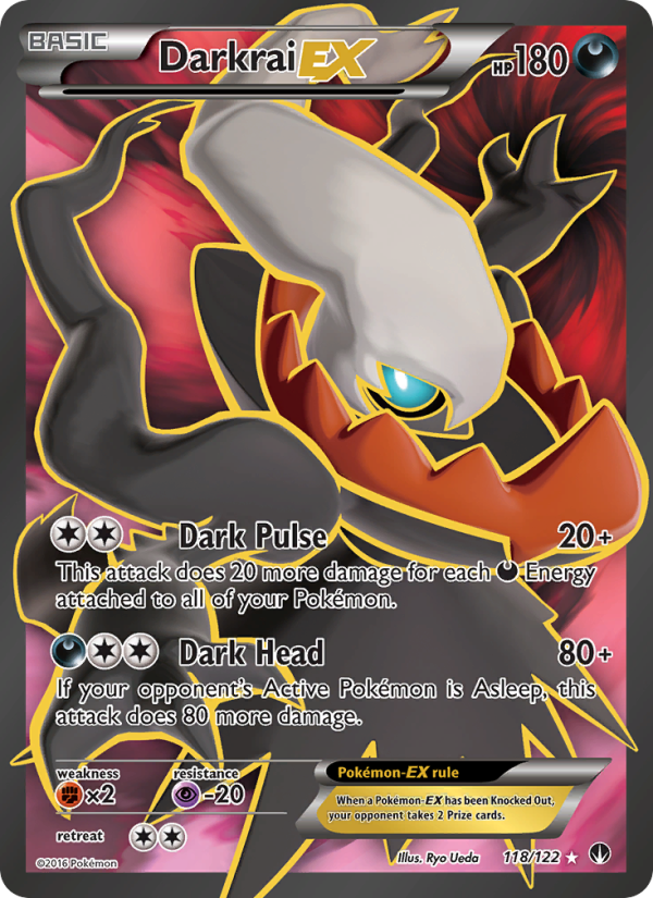 Darkrai EX — Ultra Rare card from BREAKpoint