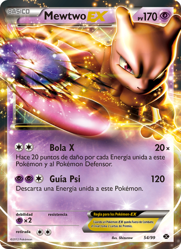 Mewtwo-EX from Próximos Destinos