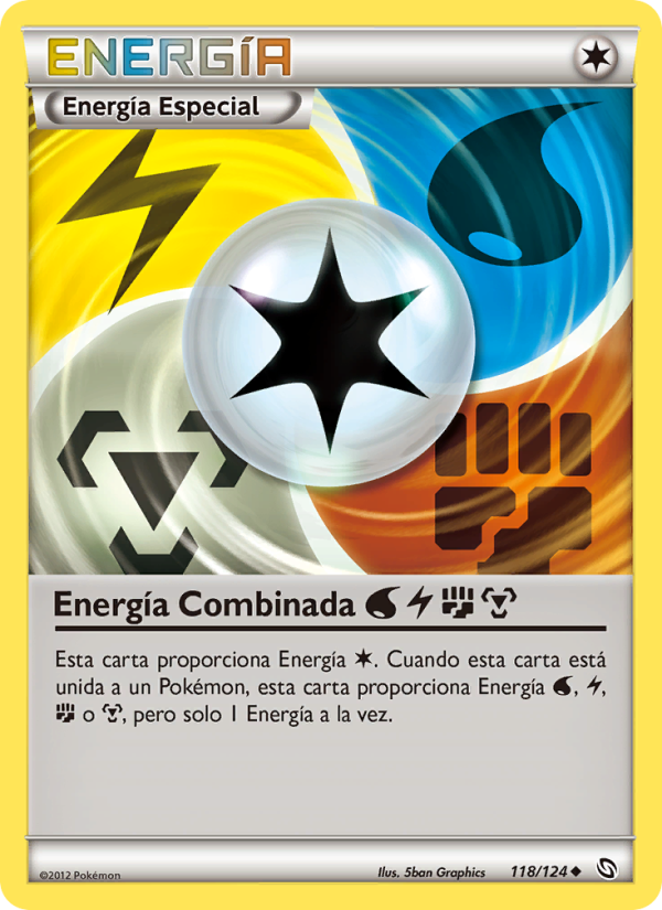 Energía Combinada WaterLightningFightingMetal