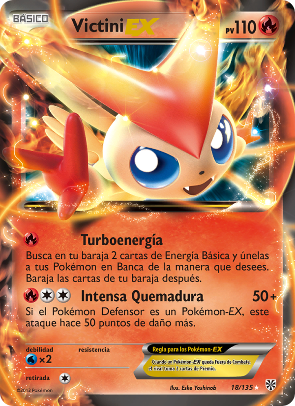 Victini-EX from Tormenta Plasma