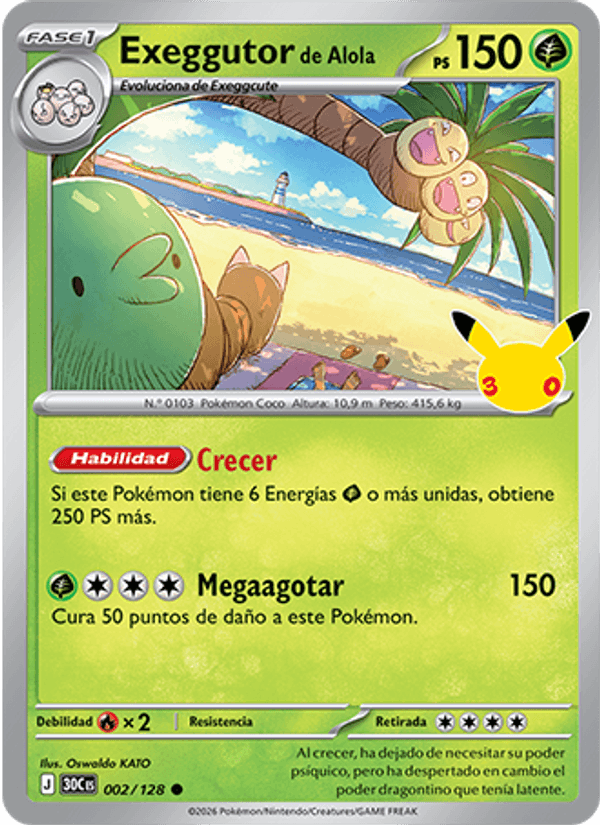 Exeggutor de Alola