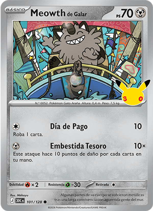 Meowth de Galar