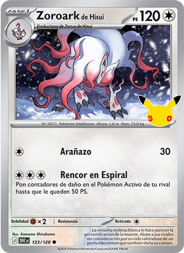 Zoroark de Hisui