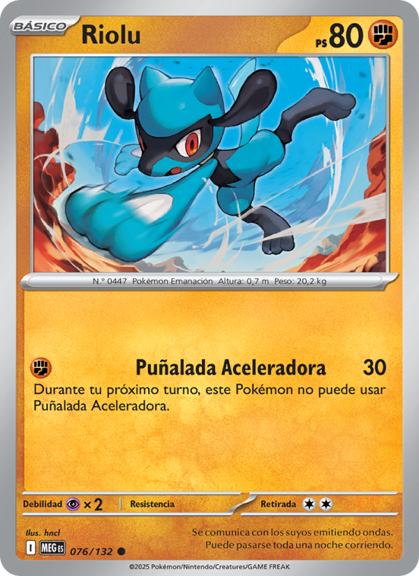 Riolu from Megaevolución