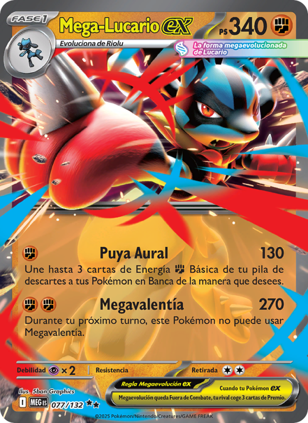 Mega-Lucario ex from Megaevolución