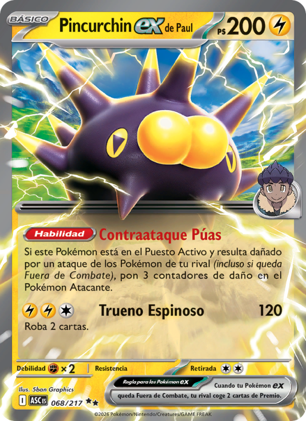 Pincurchin ex de Paul