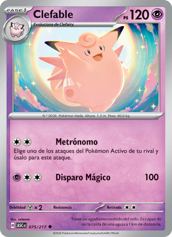 Clefable from Héroes Ascendentes