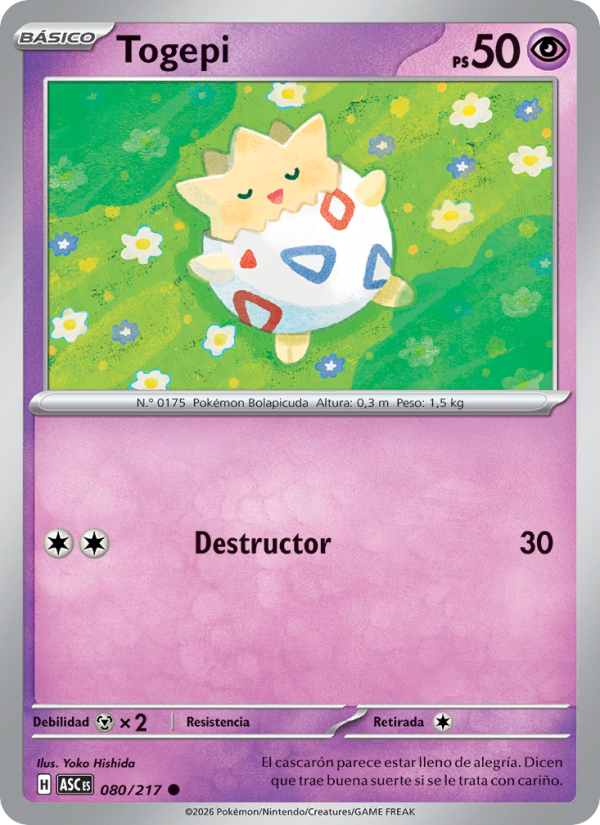 Togepi from Héroes Ascendentes