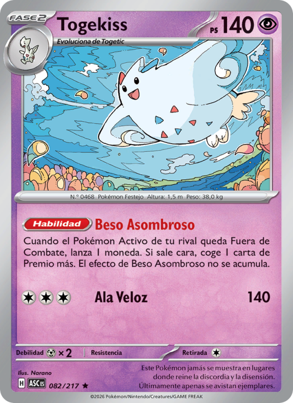 Togekiss from Héroes Ascendentes